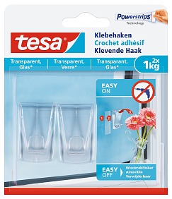 Deko-Artikel, die nicht mehr als maximal ein Kilogramm auf die Waage bringen, hängen sicher an diesen Haken, die dabei kaum zu sehen sind.