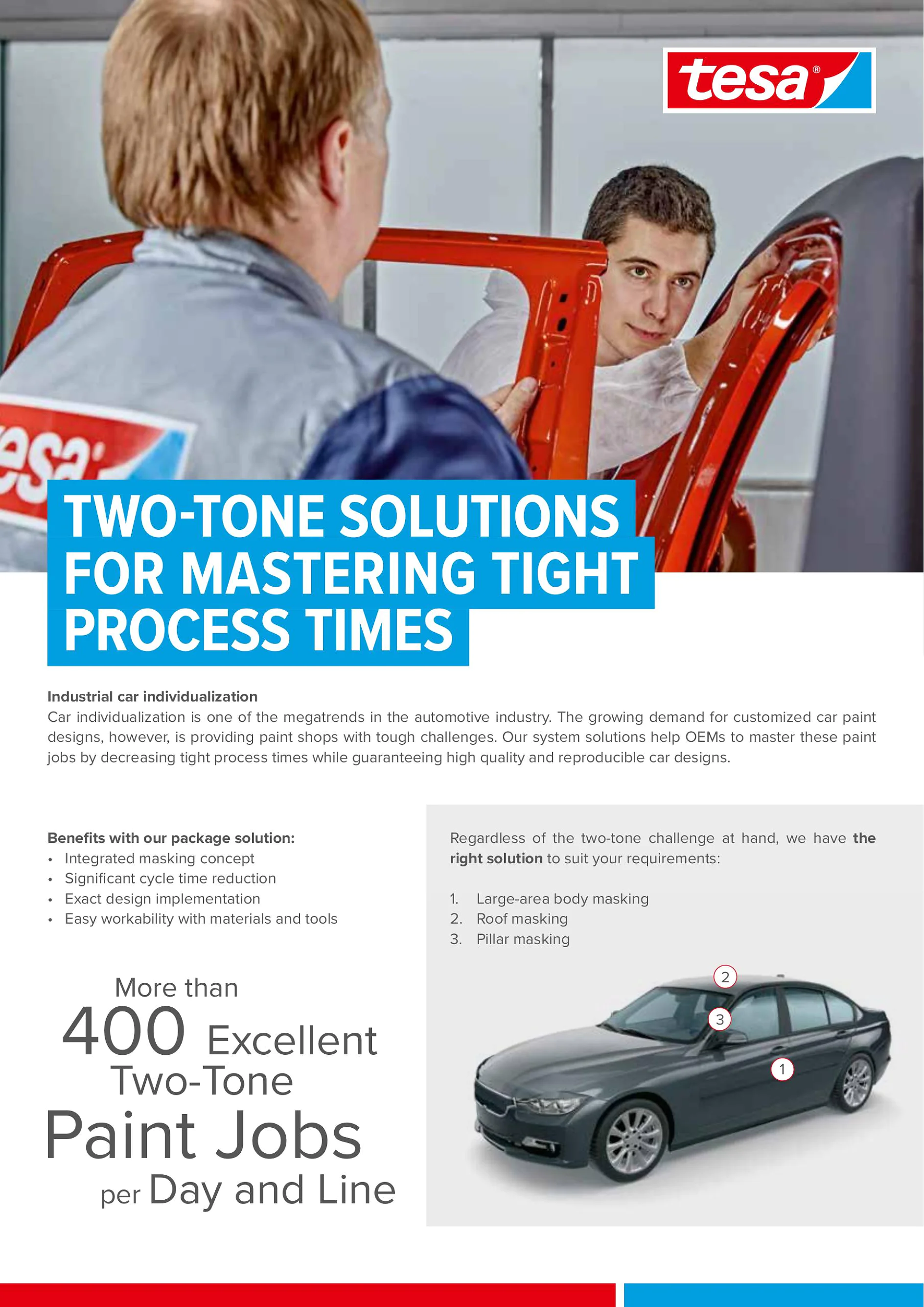 Two-Tone Solutions for Mastering Tight Process Times