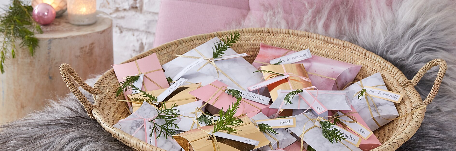DIY Folding Christmas Calendar