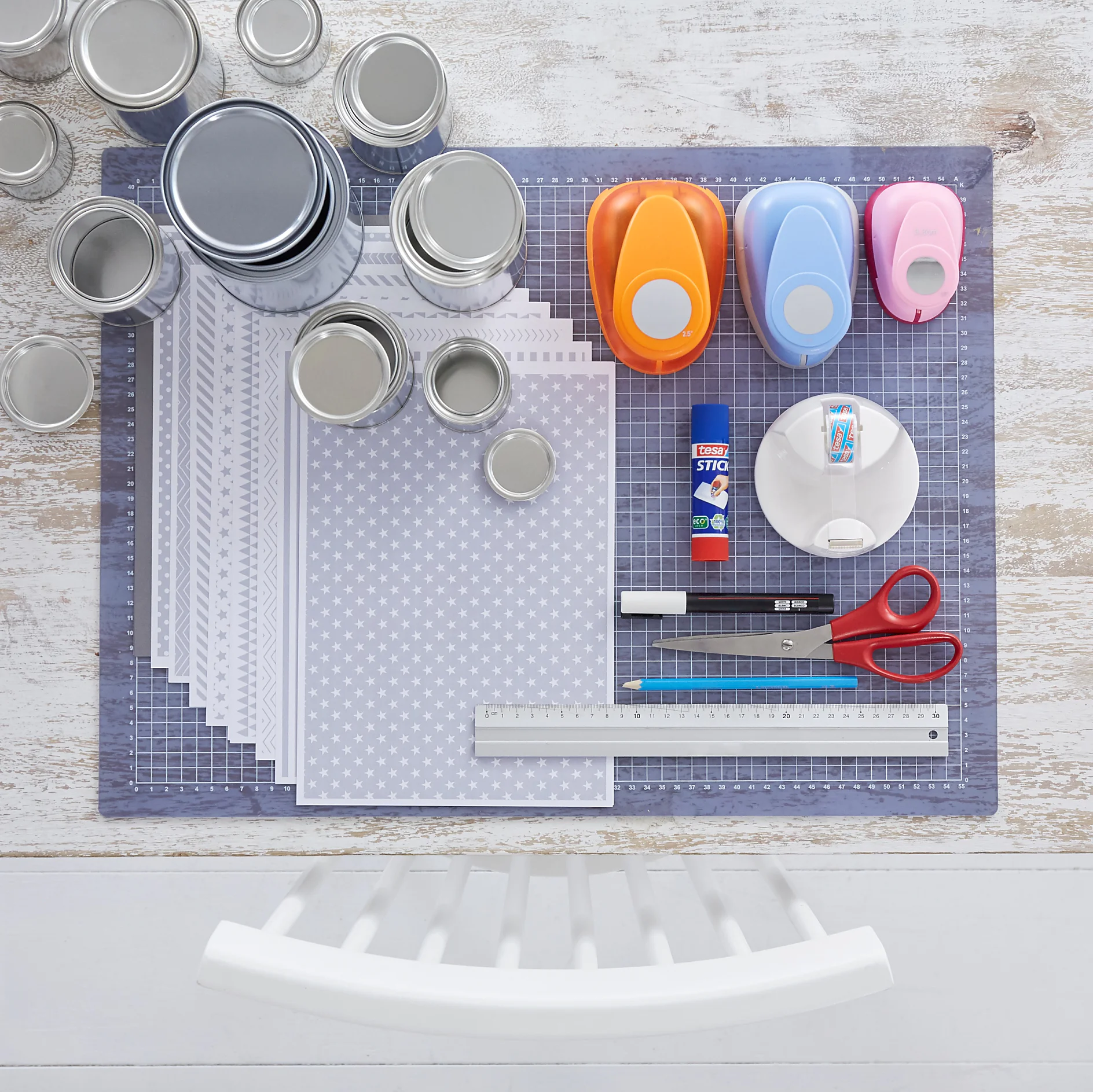 DIY Advent Calendar with Cans Overview DIY Advent Calendar with Cans Overview
