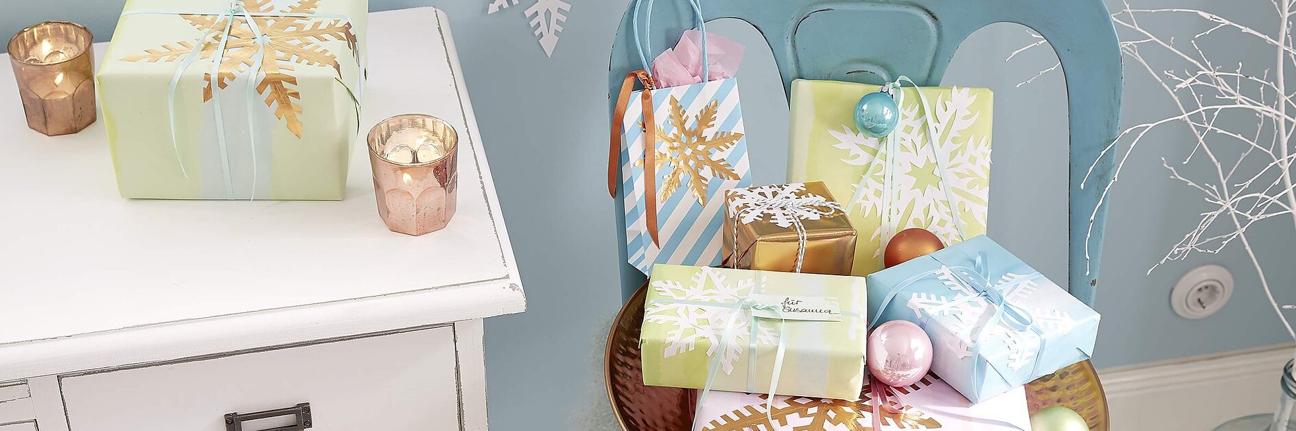 Geschenke einpacken mit tesa