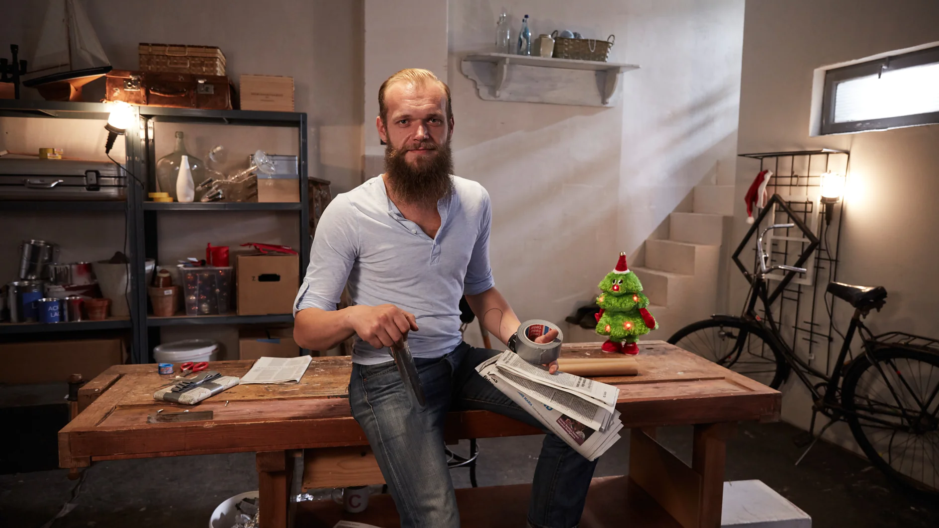 Geschenke einpacken - Socken