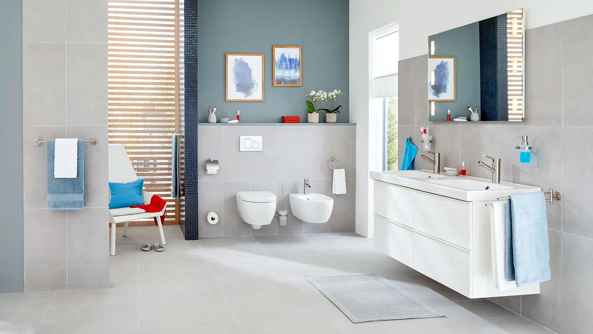 Entworfen, um das exquisite Aussehen Ihres Badezimmers zu perfektionieren.