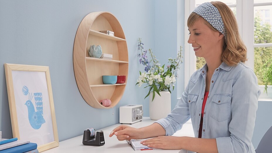 Basteln und Büroarbeit