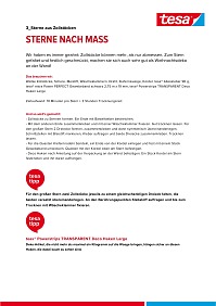 Wir haben es immer geahnt: Zollstöcke können mehr, als nur abmessen. Zum Stern gefaltet und festlich geschmückt, machen sie sich auch sehr gut als Weihnachtsdeko an der Wand!