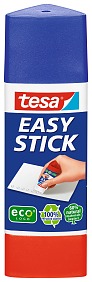 Der ideale Kleber für Papier und Pappe. Er lässt sich leicht verstreichen und kommt dank seiner dreieckigen Form in jede Ecke. Der tesa® Easy Stick ecoLogo® ist kalt auswaschbar, lösemittelfrei und geruchsneutral.