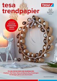 tesa trendpapier Nr. 39 / Weihnachtskränze