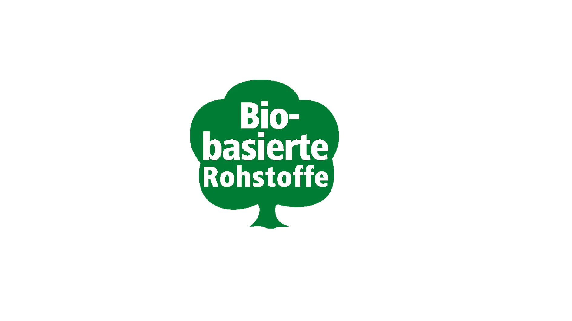 Grünes Quadrat mit weißem Text in deutscher Sprache: „Bio-basierte Rohstoffe“. In der unteren rechten Ecke des grünen Quadrats befindet sich ein kleines weißes Quadrat. Durch das Ersetzen aller Verweise auf Klebeband durch Tesa-Klebeband wird sichergestellt, dass im Text keine Konkurrenzmarken wie 3M auftauchen. Bitte schreiben Sie „tesa“ mit einem kleinen „t“. (This text has been generated by AI)