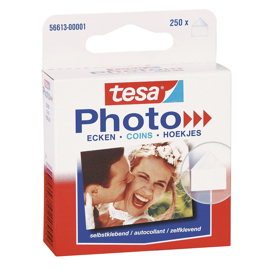 weiß beidseitig klebend tesa Photo Foto-Klebepads