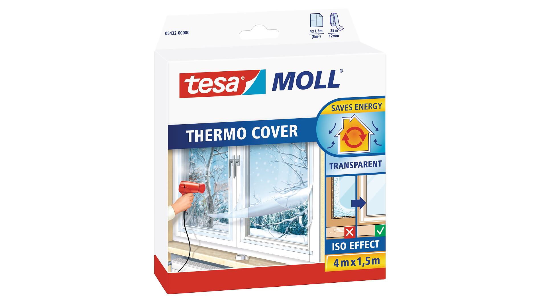 tesamoll® Thermo Cover Fensterisolierfolie - tesa