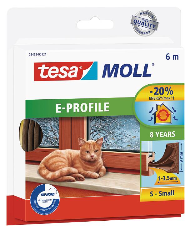 tesamoll Thermo Cover Fenster-Isolierfolie, 1,7 x 1,5 m, 1,7 x 1,5 m