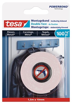 tesa Montageband doppelseitiges Klebeband extra stark Montageklebeband OVP Neu 