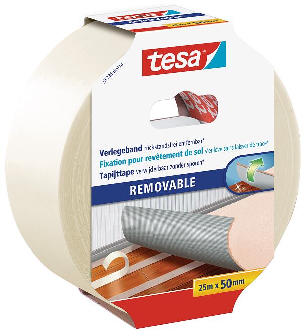 tesa® Verlegeband rückstandsfrei entfernbar - tesa