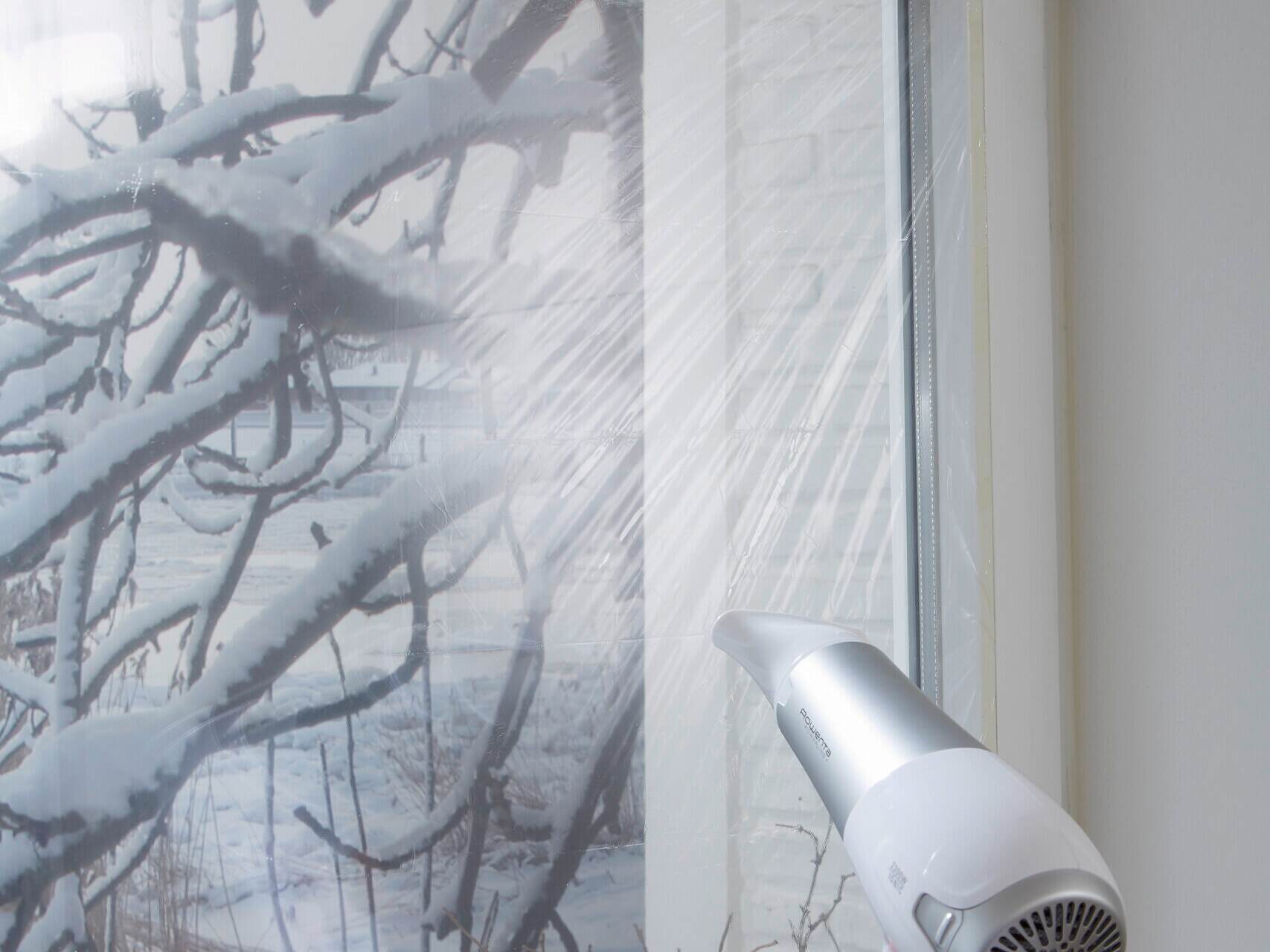 Thermo-Cover-Fenster-Isolierfolie, Selbstklebende Schleimhaut