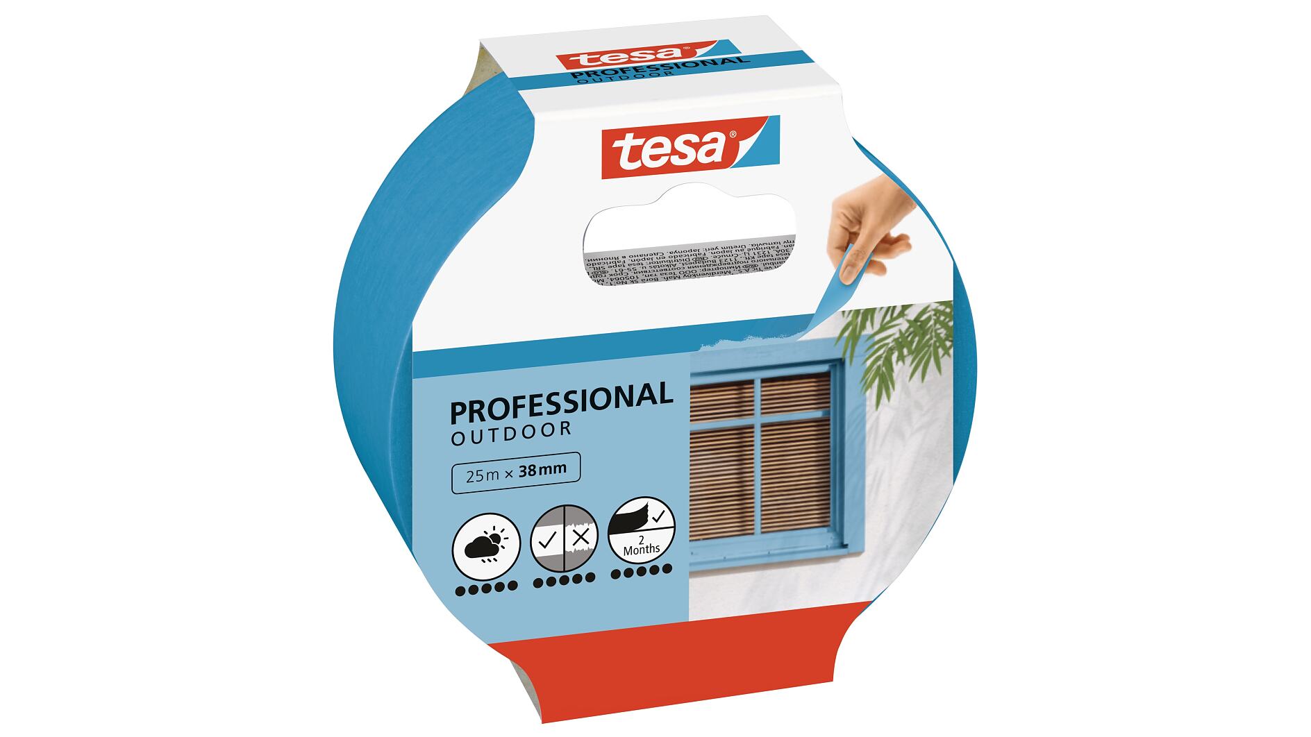 tesa® Masking Professional Outdoor - tesa