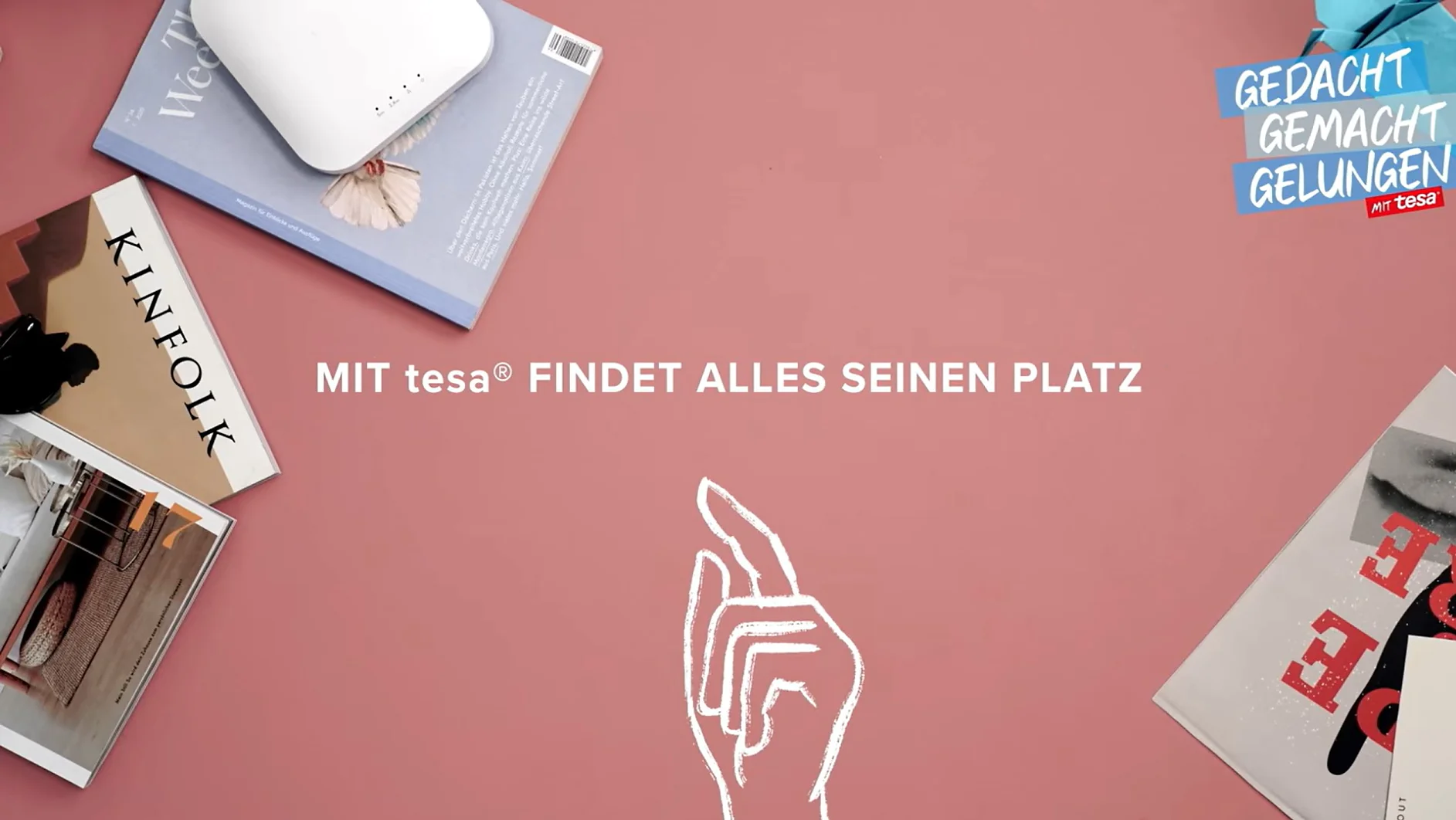 Wie du schnell und easy aufräumen kannst und ganz nebenbei und stressfrei Ordnung schaffst, das zeigen wir dir in diesem Video. So macht Aufräumen Spaß! Mit unseren innovativen, wiederablösbaren tesa® Klebehaken, tesa® Klebeschrauben und tesa® Klebenägeln hat das Chaos keine Chance mehr!