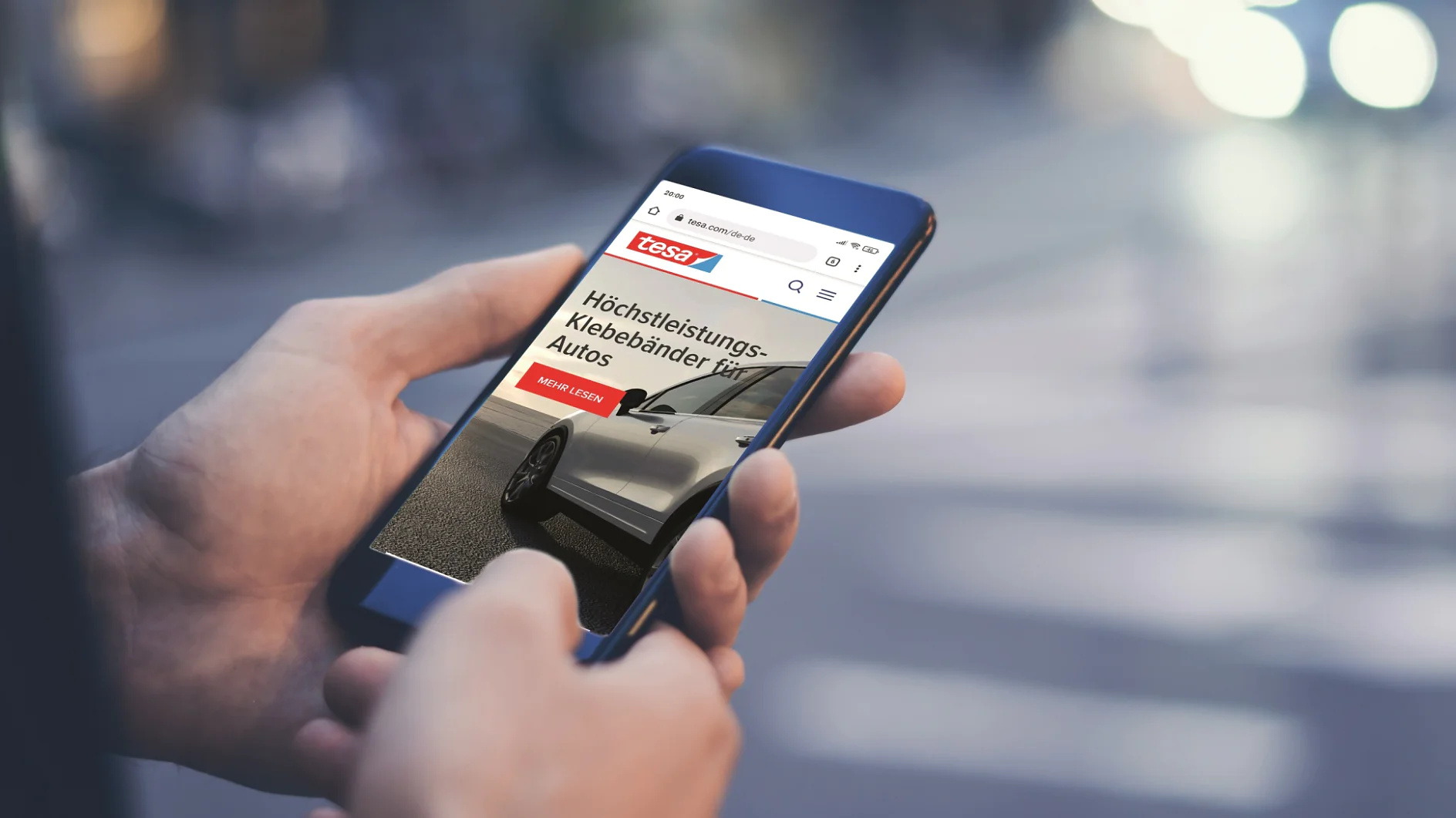 Auch auf Smartphones können alle Funktionen genutzt werden.