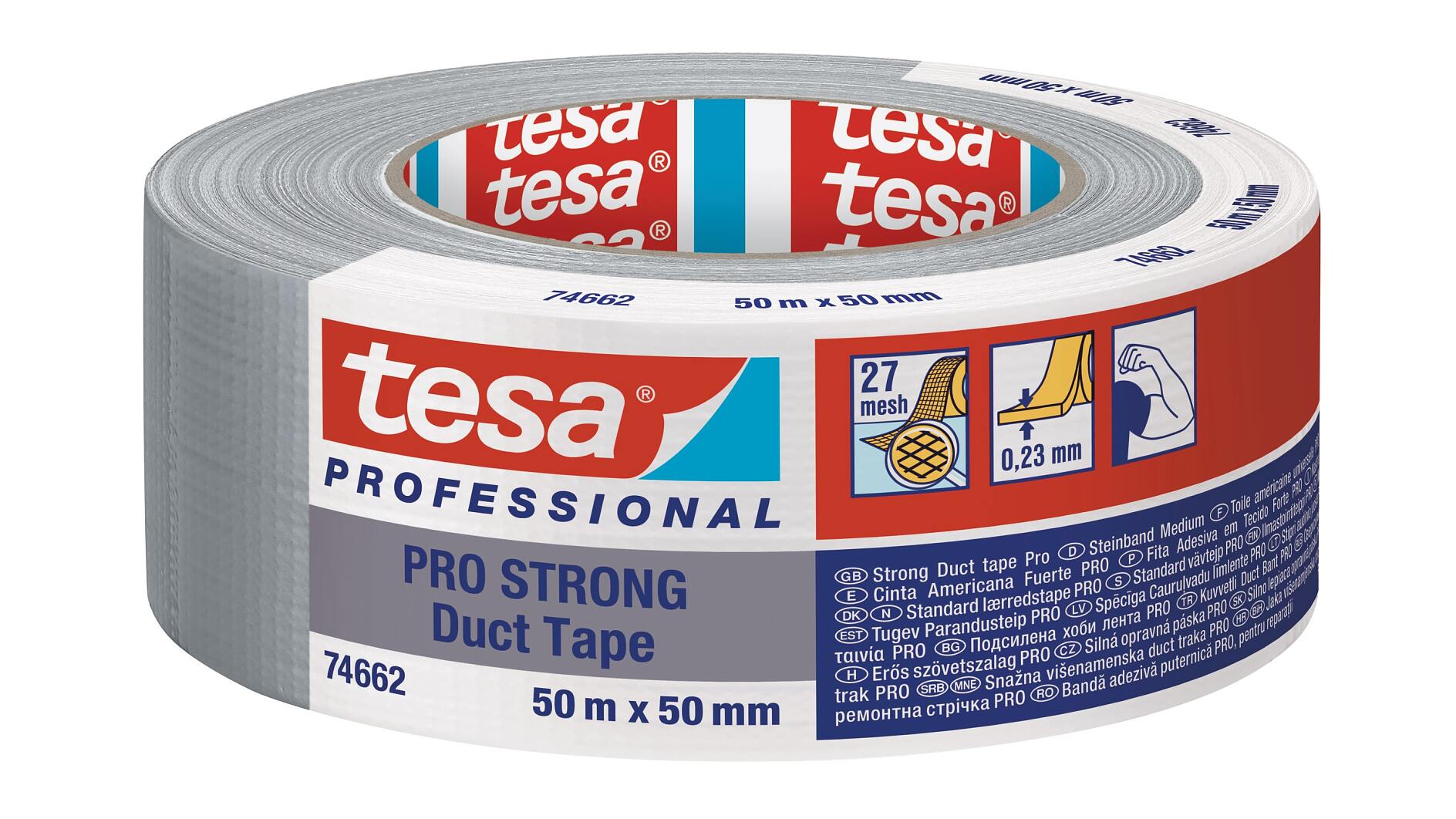 tesa® PRO 74662 STRONG Gewebeband - tesa