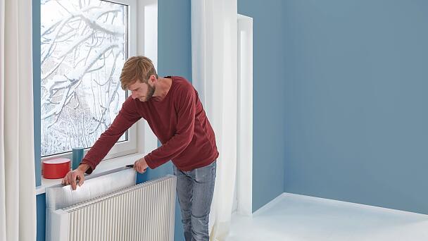 Isolierfolie für Fenster hilft Heizkosten zu reduzieren
