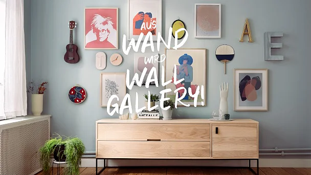 Mit tesa wird die Wand zur Galerie