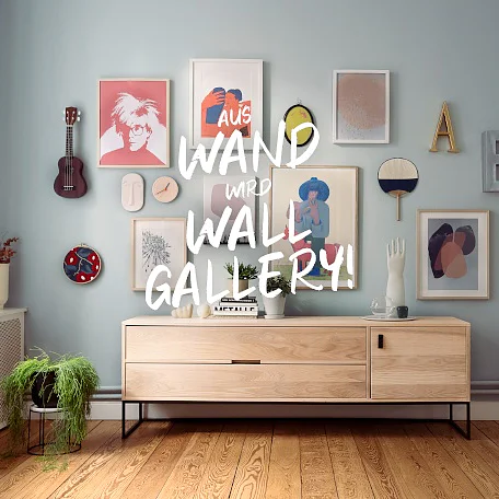 Mit tesa wird die Wand zur Galerie