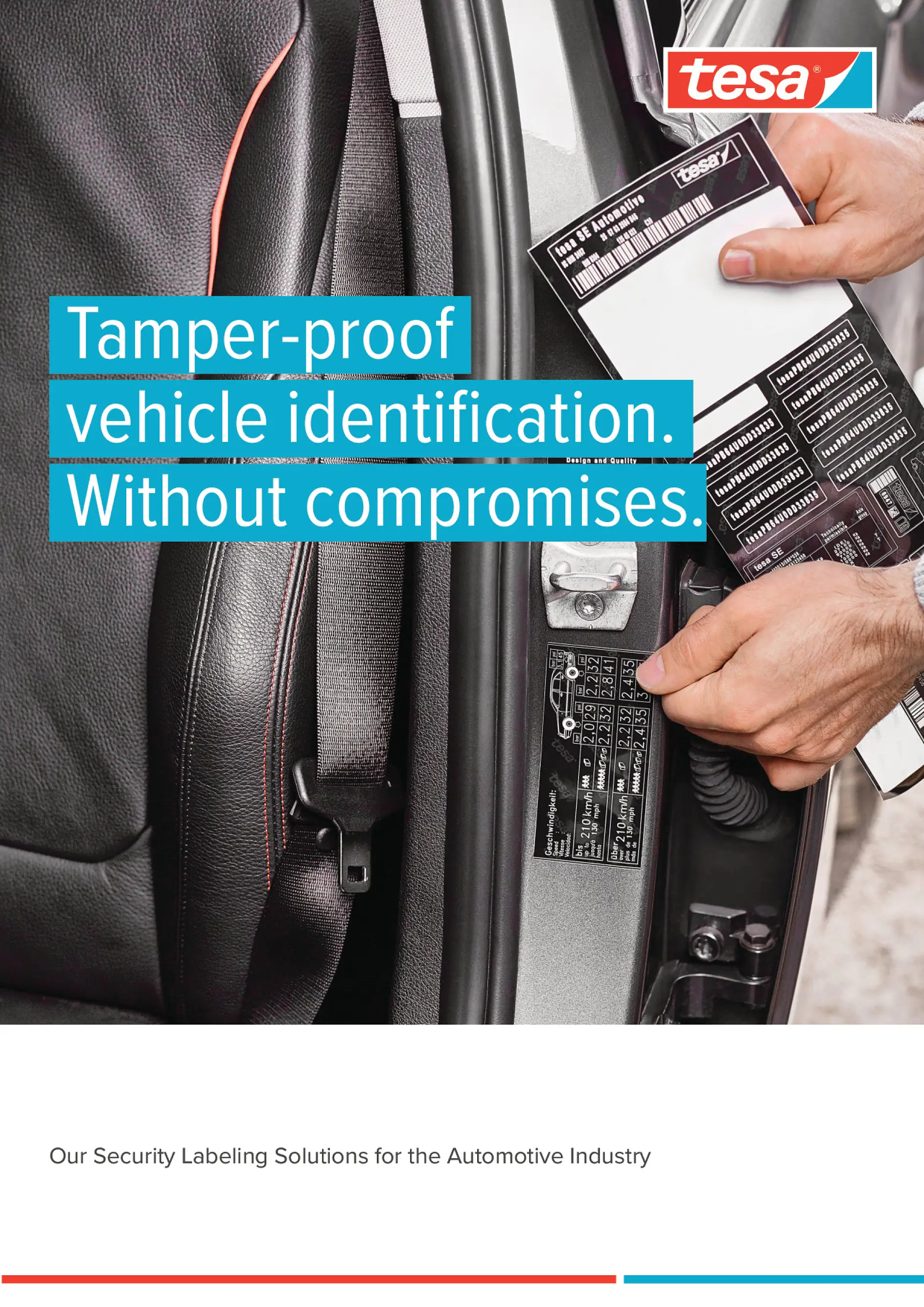 Tamper-proof vehicle identification