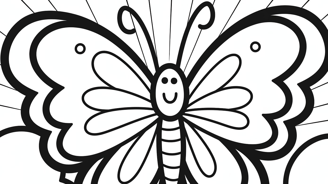 Schmetterling Malvorlage Zum Ausdrucken