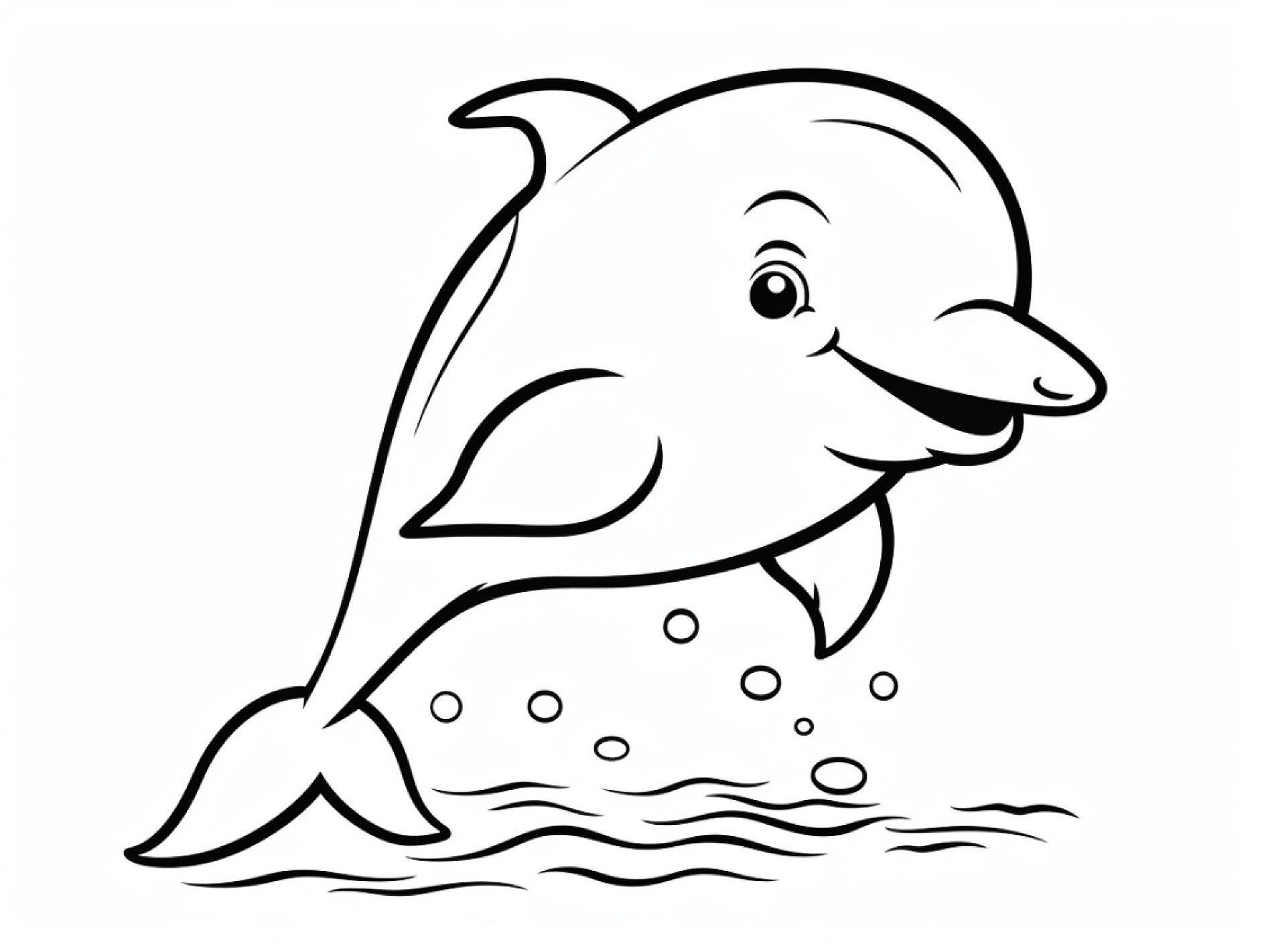 Ab ins Blaue Vergnügen: Kostenlose Delfin Ausmalbilder zum Ausdrucken für Jung und Alt!