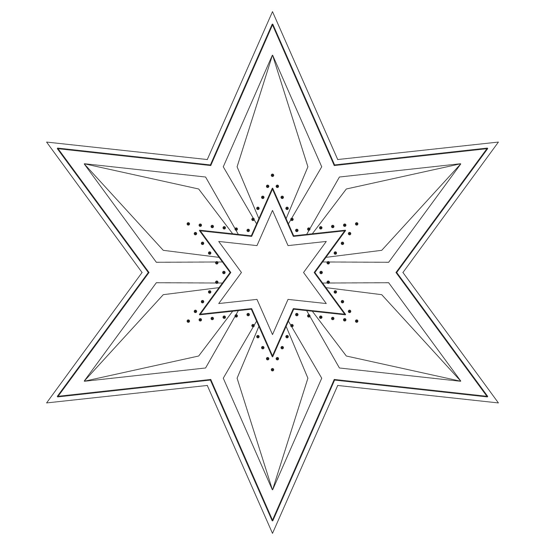 Der Weihnachtsstern zum Ausmalen: Kostenlose Malvorlagen für Groß und Klein!