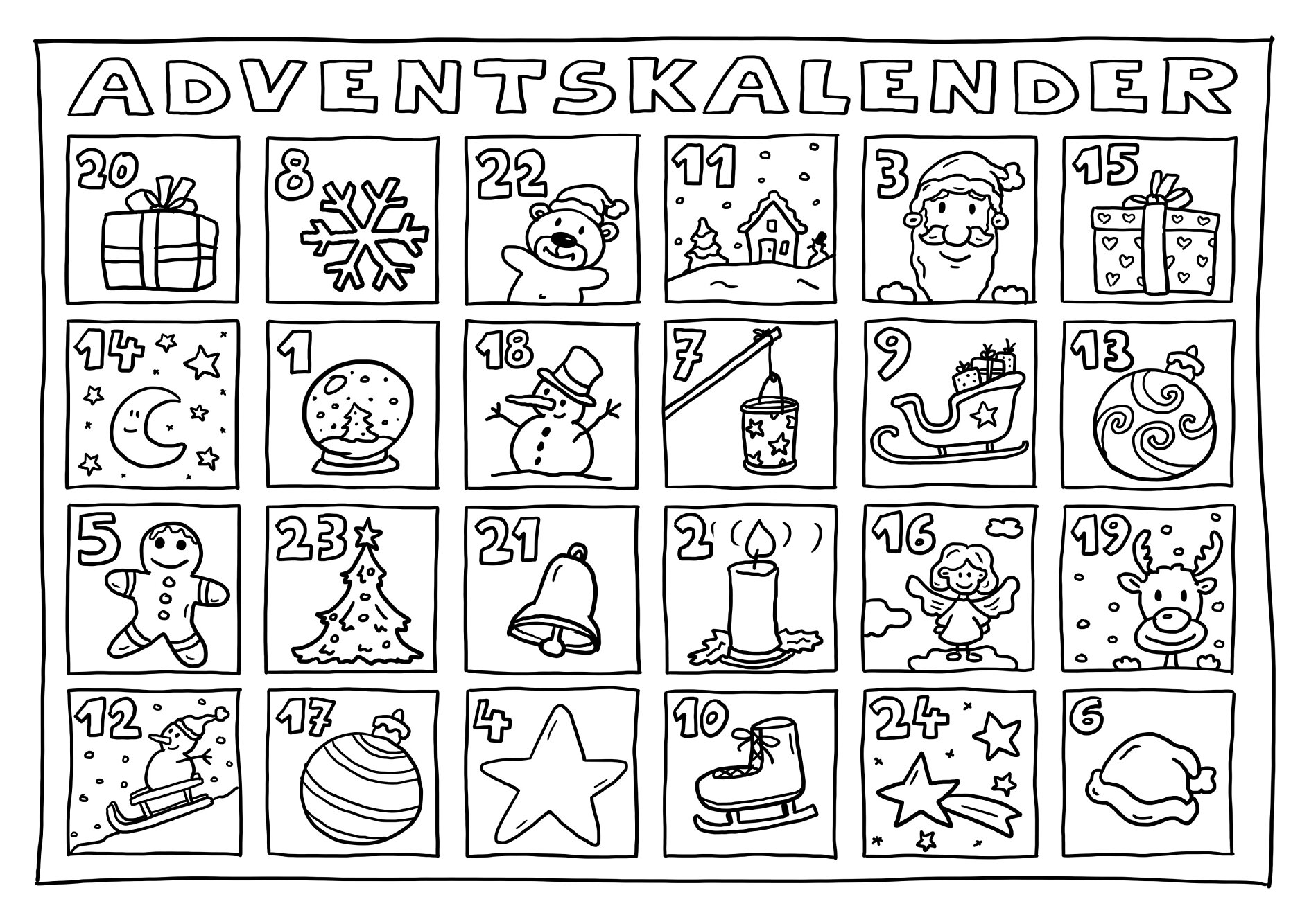 Bild von vorlage-adventskalender-weihnachtsmotive-zahlen-zum-ausmalen,11107238_fixedwidth_18