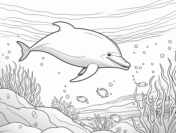 Delphin Zum Ausschneiden Und Ausdrucken 1.000+ Kostenlose Schöne