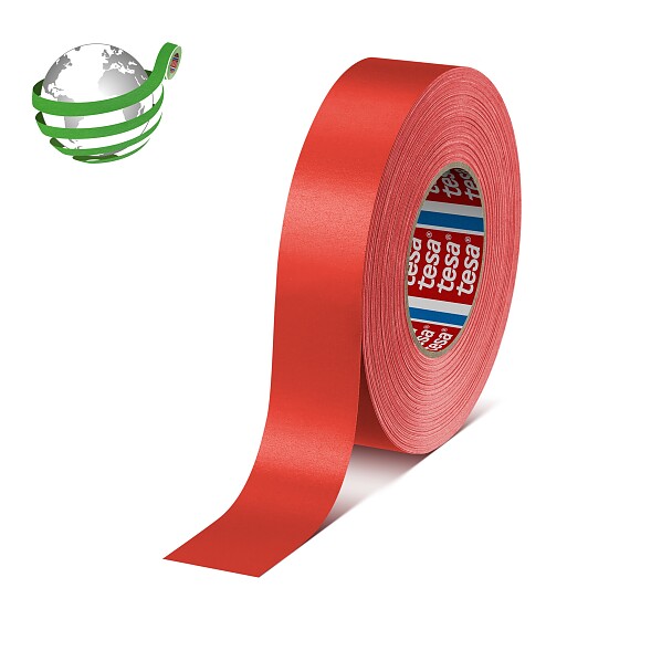 Tesa 4651 Premium Gewebeband – 15 Mm X 50 M, Rot – Super Stark Und Vielseitig Einsetzbar
