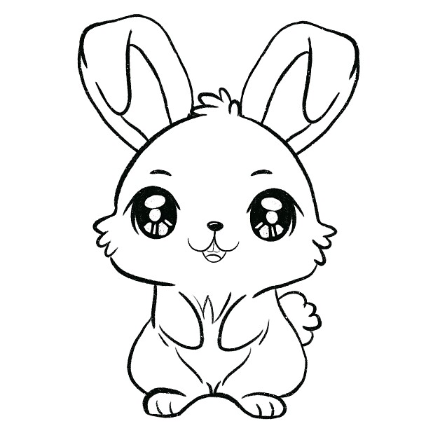 Kostenlose Hasen-Malvorlagen - Ausmalbilder von Hasen zum Download