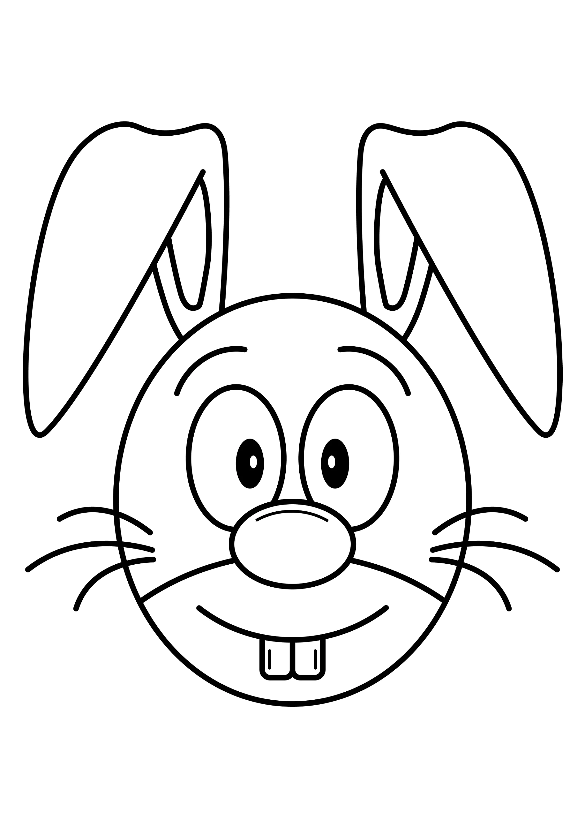 Kostenlose Hasen-Malvorlagen - Ausmalbilder von Hasen zum Download