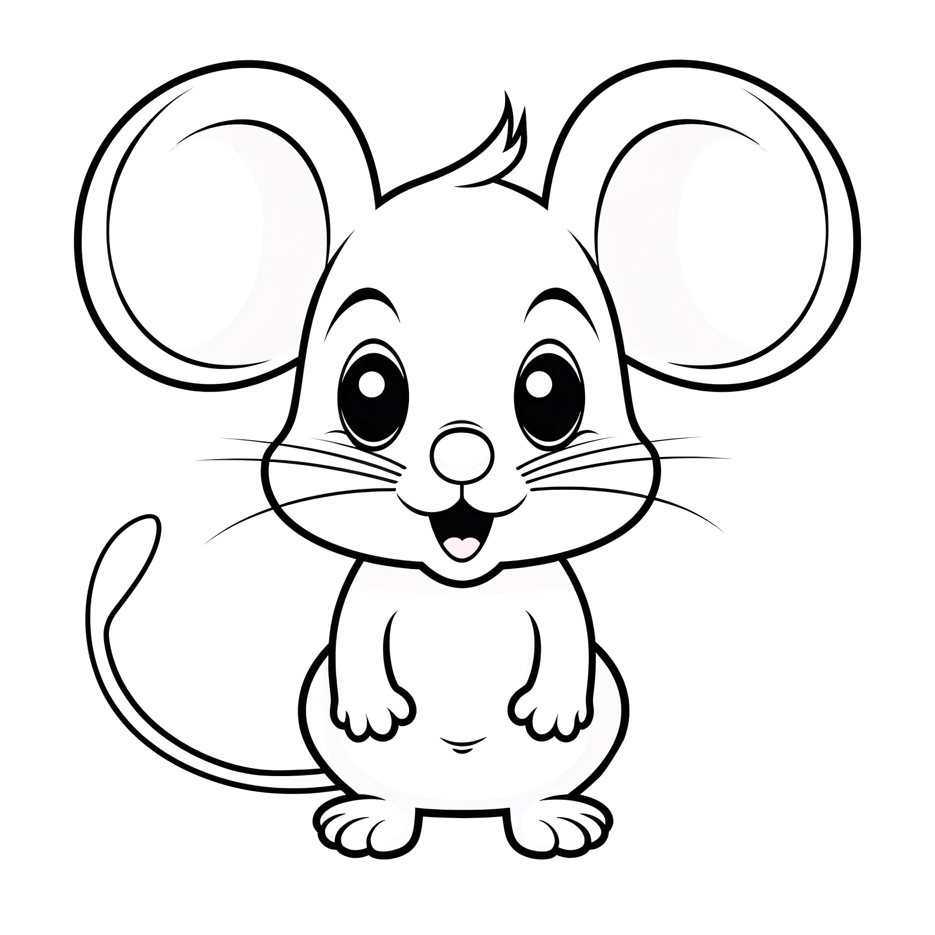 Bild von vorlage-kleine-maus-frontal-mit-strahlendem-laecheln-zum-ausmalen,11130276_fixedwidth_18