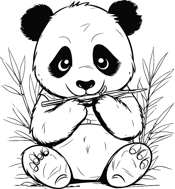 Ausmalbilder Panda ️ Kostenlose Malvorlagen Zum Ausdrucken – QMVSXE