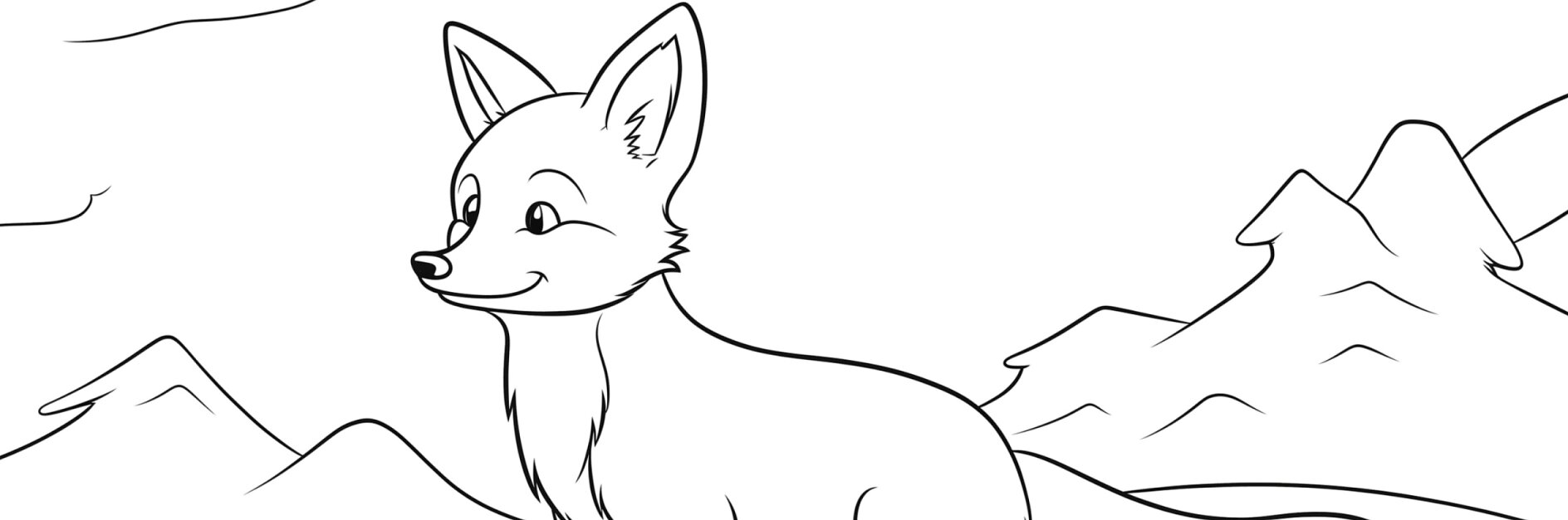 Fuchs Ausmalbilder - Tolle Malvorlagen für Kinder