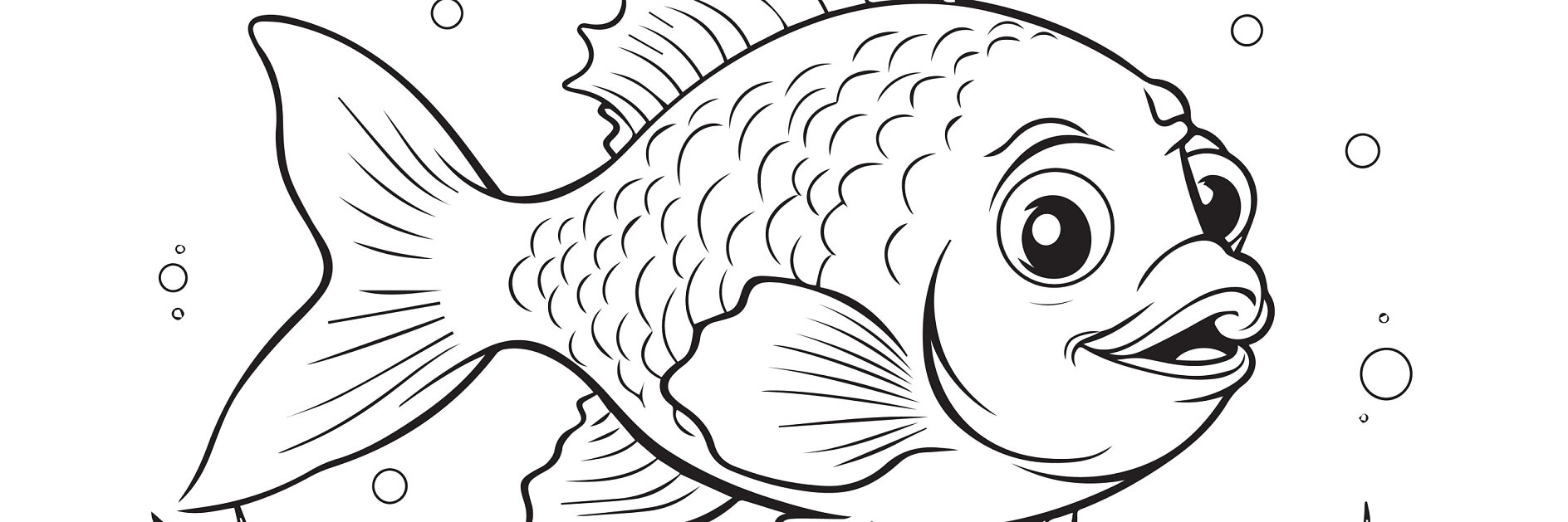 Fisch-Malvorlagen – Für kleine und große Fischfreunde