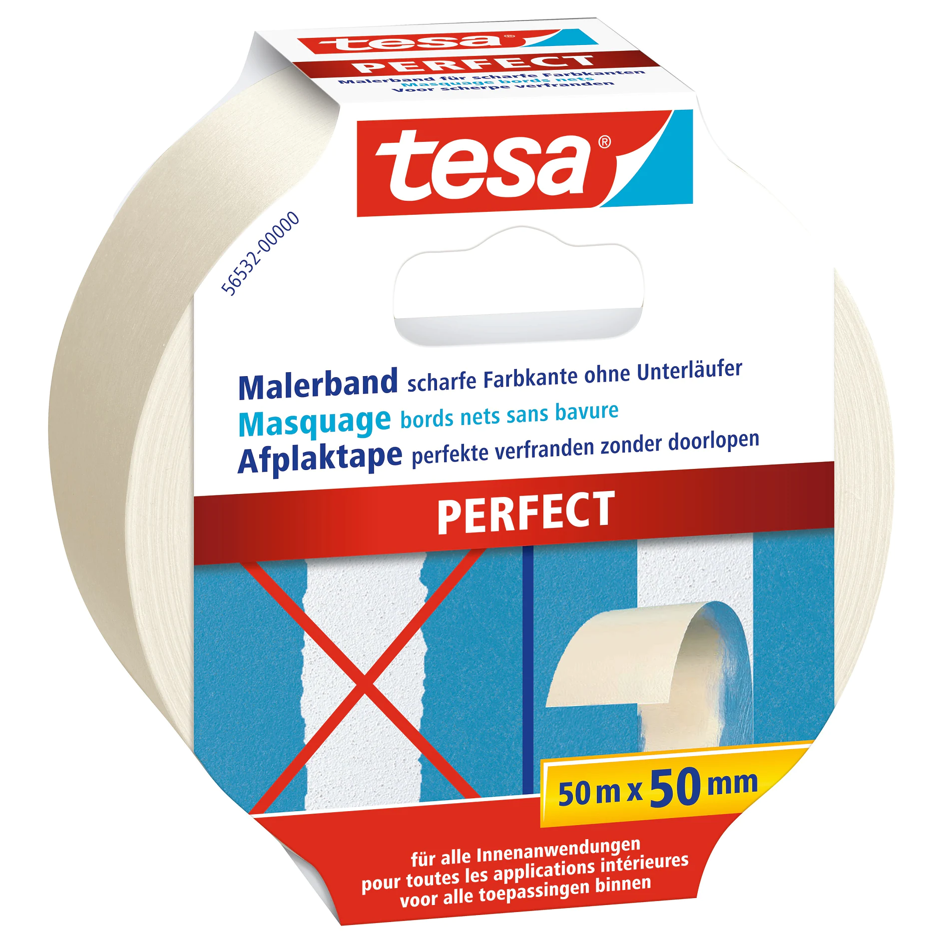 [en-en] tesa Masking Perfect 50 m x 50 mm