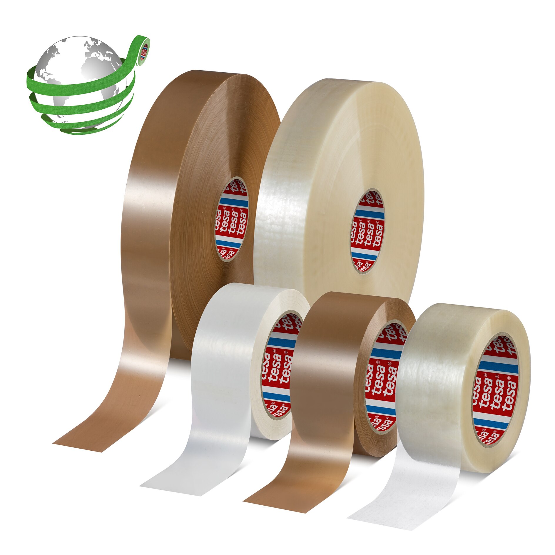 Tesapack® 4120 PVC, Braun, 66m/50mm | Verpackungen