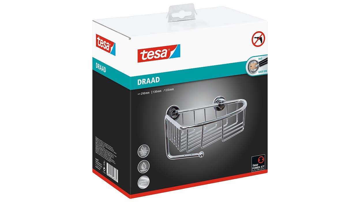 [en-en] tesa Draad Corner Basket Single