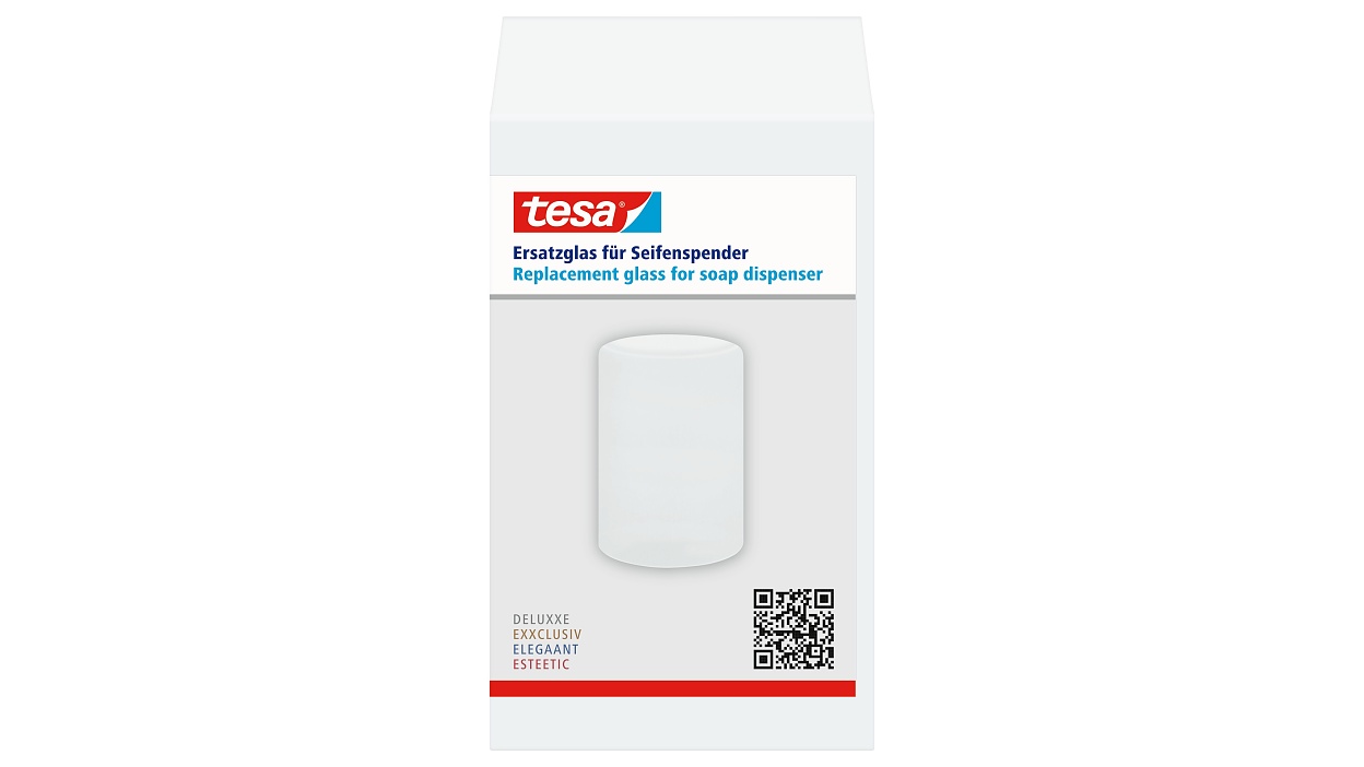 [en-en] tesa Spare Glass For Soap Dispenser