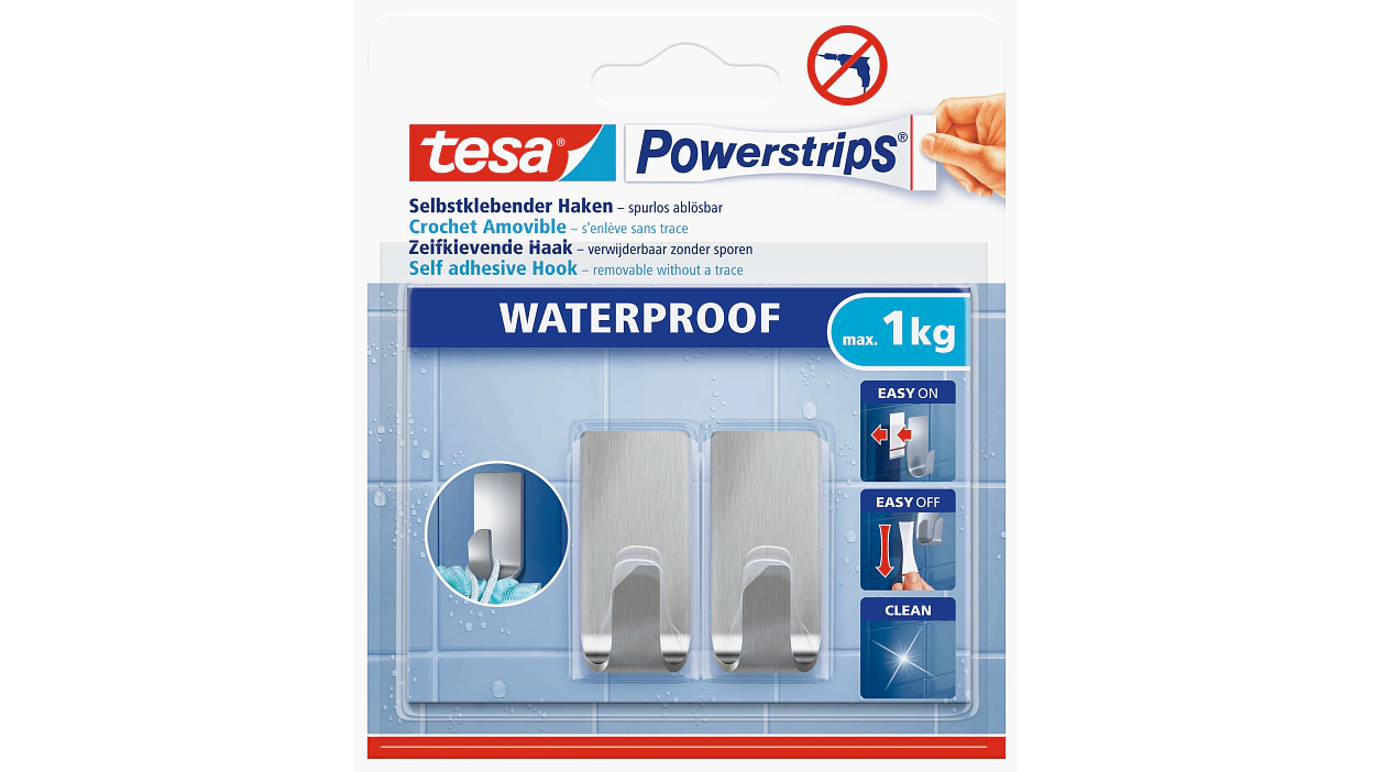 [en-en] Powerstrips Waterproof Hooks S Metal ZOOM