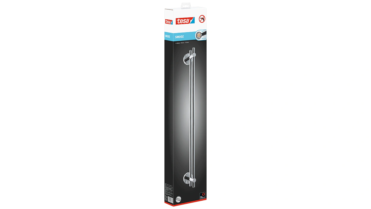 [en-en] tesa Smooz Bath Towel Rod Double