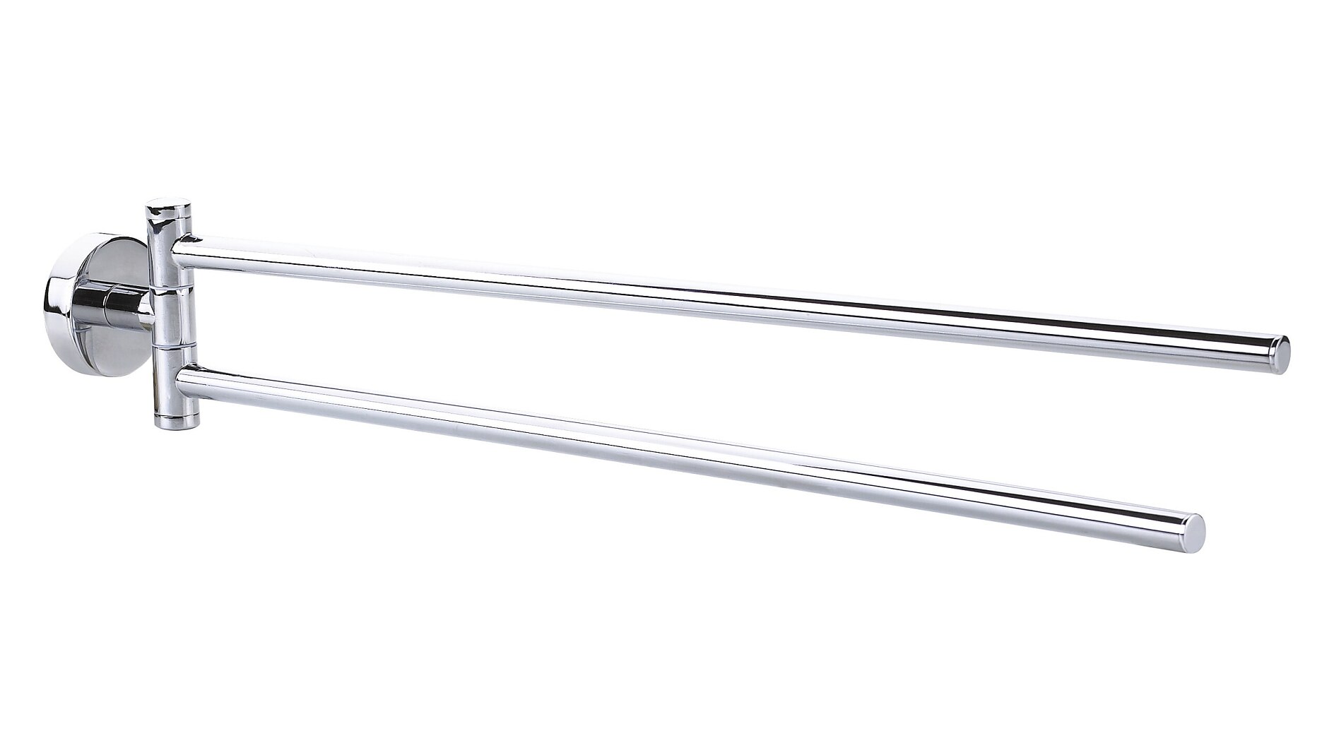 2 Toilettenpapierhalter Aus Metall – Verchromt, Federbelastet, Einfach Einzusetzen