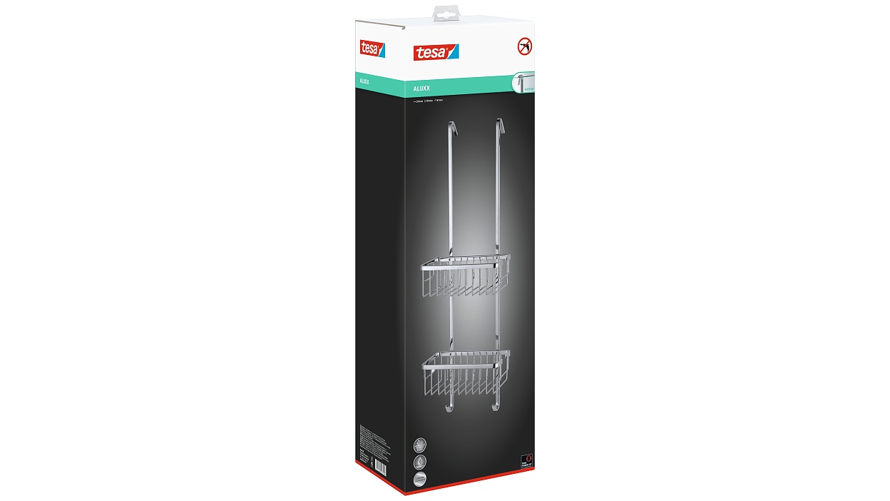[en-en] tesa Aluxx Storage Basket Double