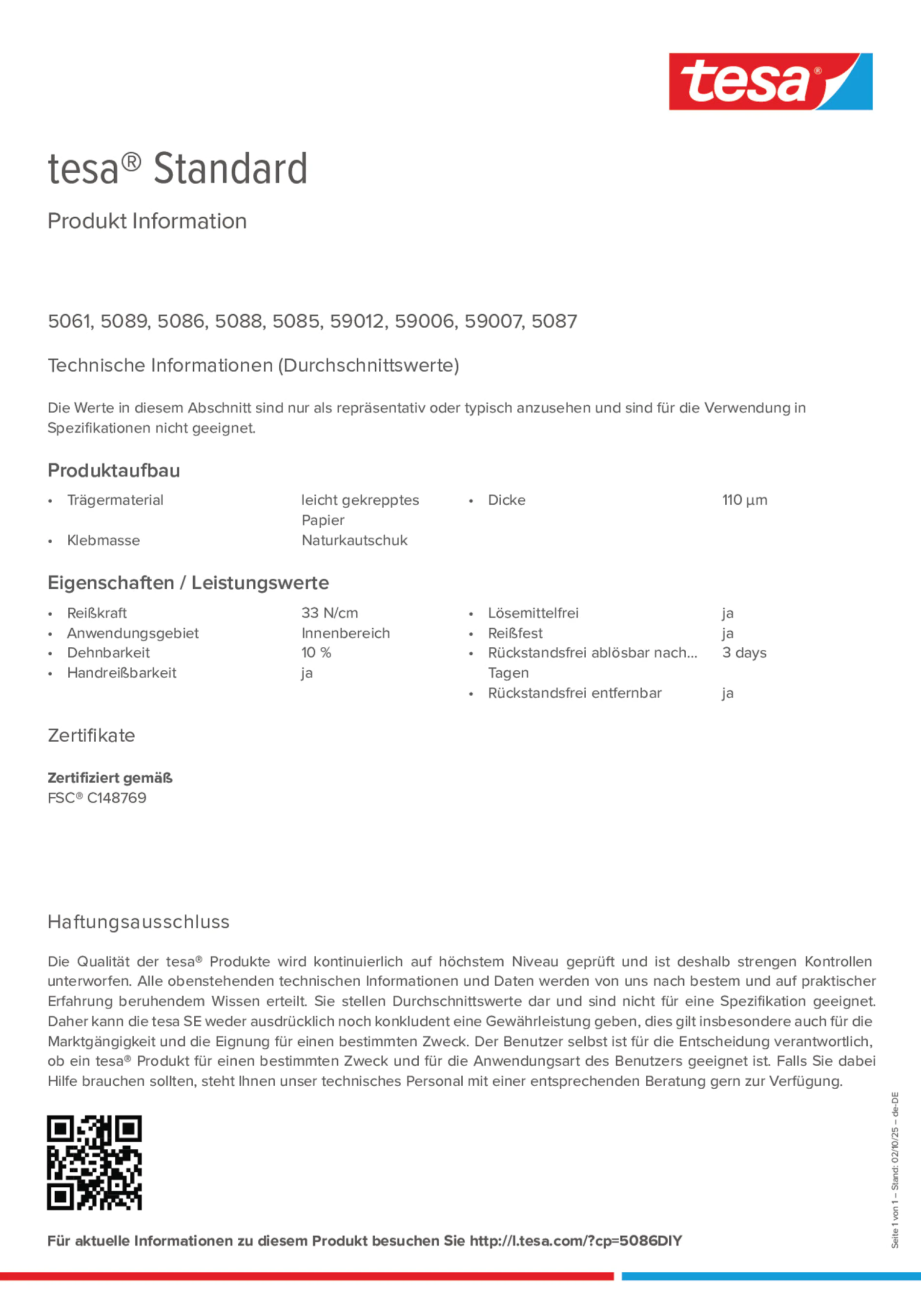 Product information_tesa® 59005_de-DE