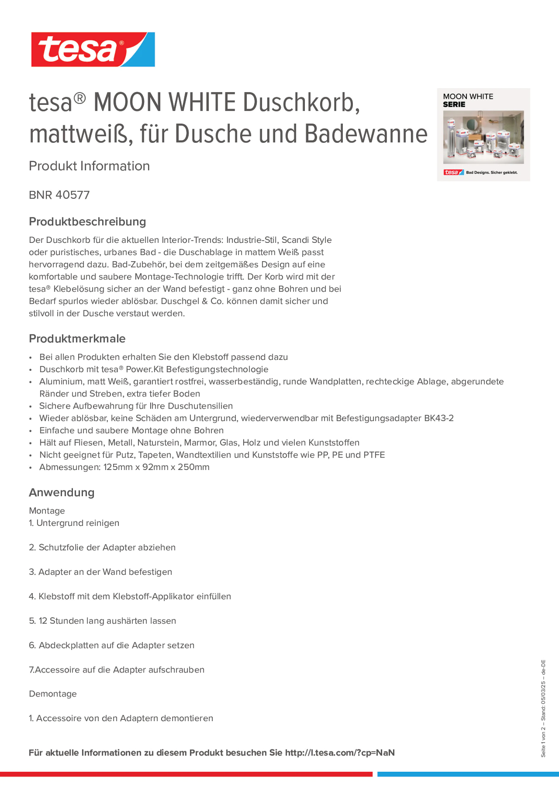 Product information_tesa® 40577_de-DE