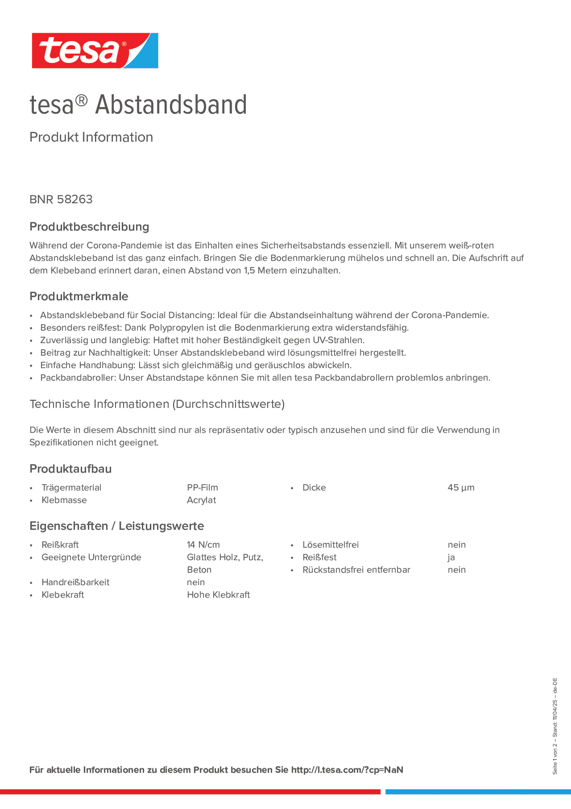 Product information_tesa® 58263_de-DE