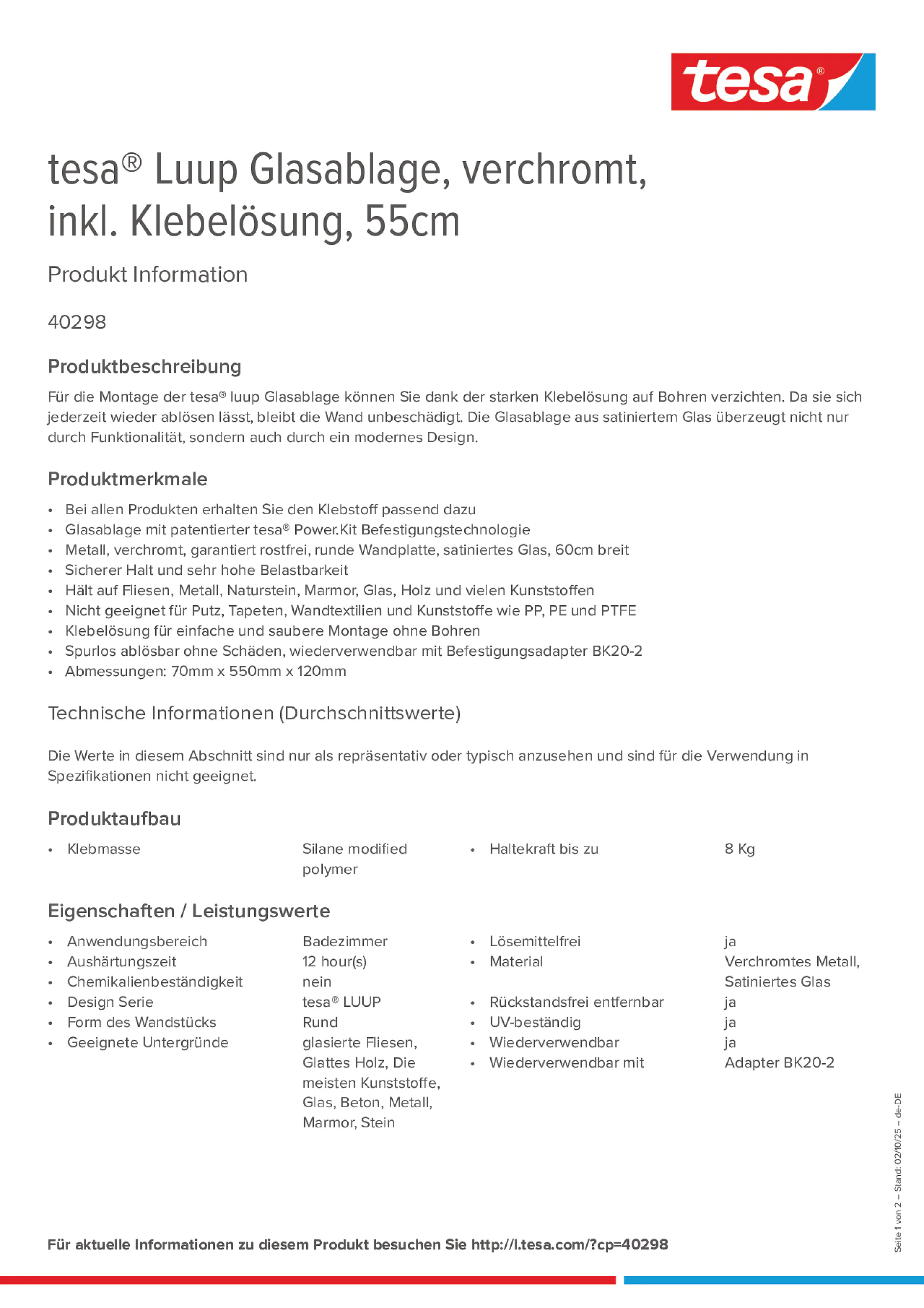 Product information_tesa® 40298_de-DE